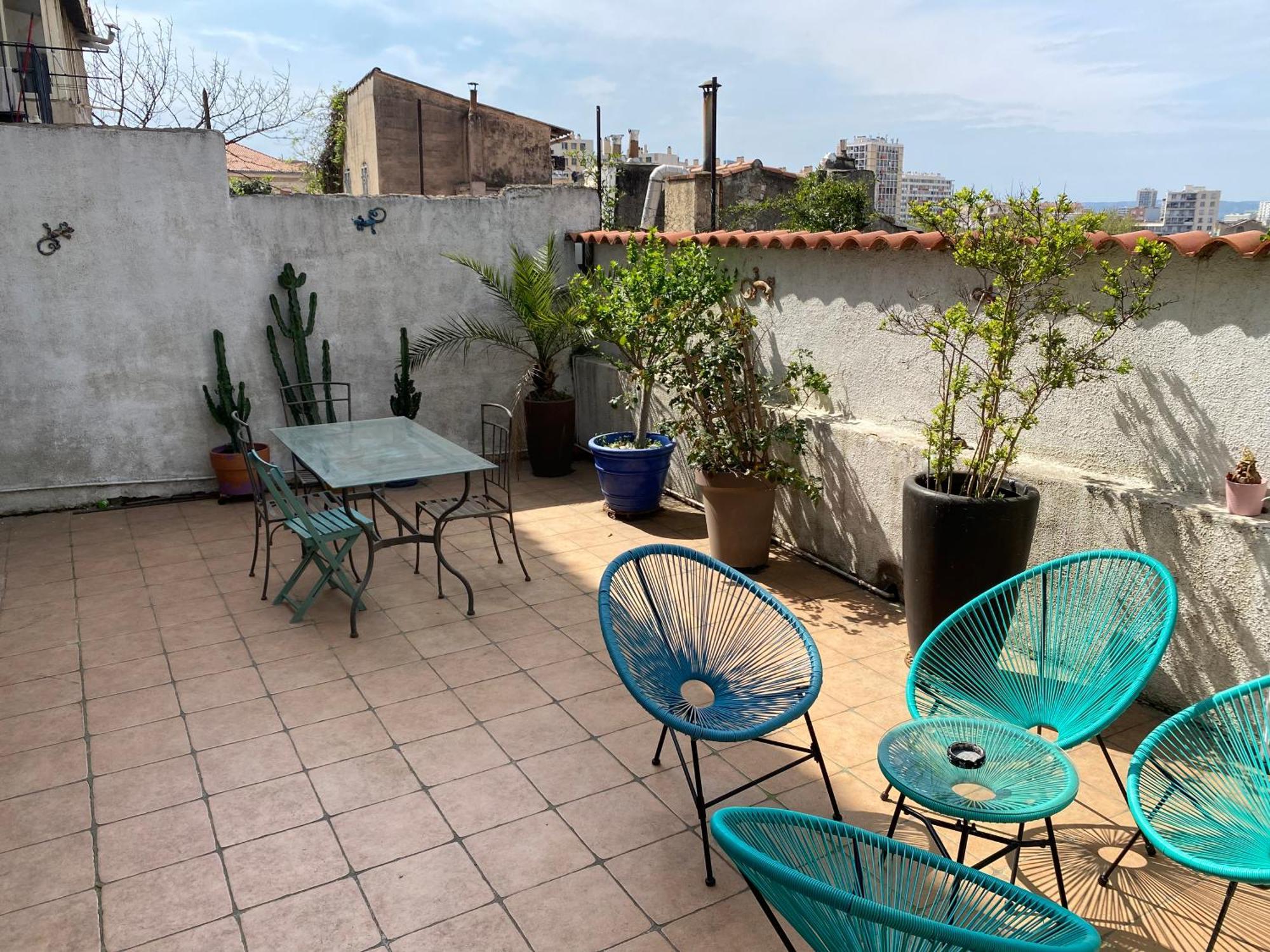 Maison 3 Chambres Gde Terrasse Proche Vieux Port Et Sncf Marseille Exteriér fotografie